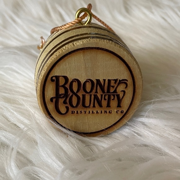 Boone county distillery bourbon barrel ornament - Picture 1 of 5